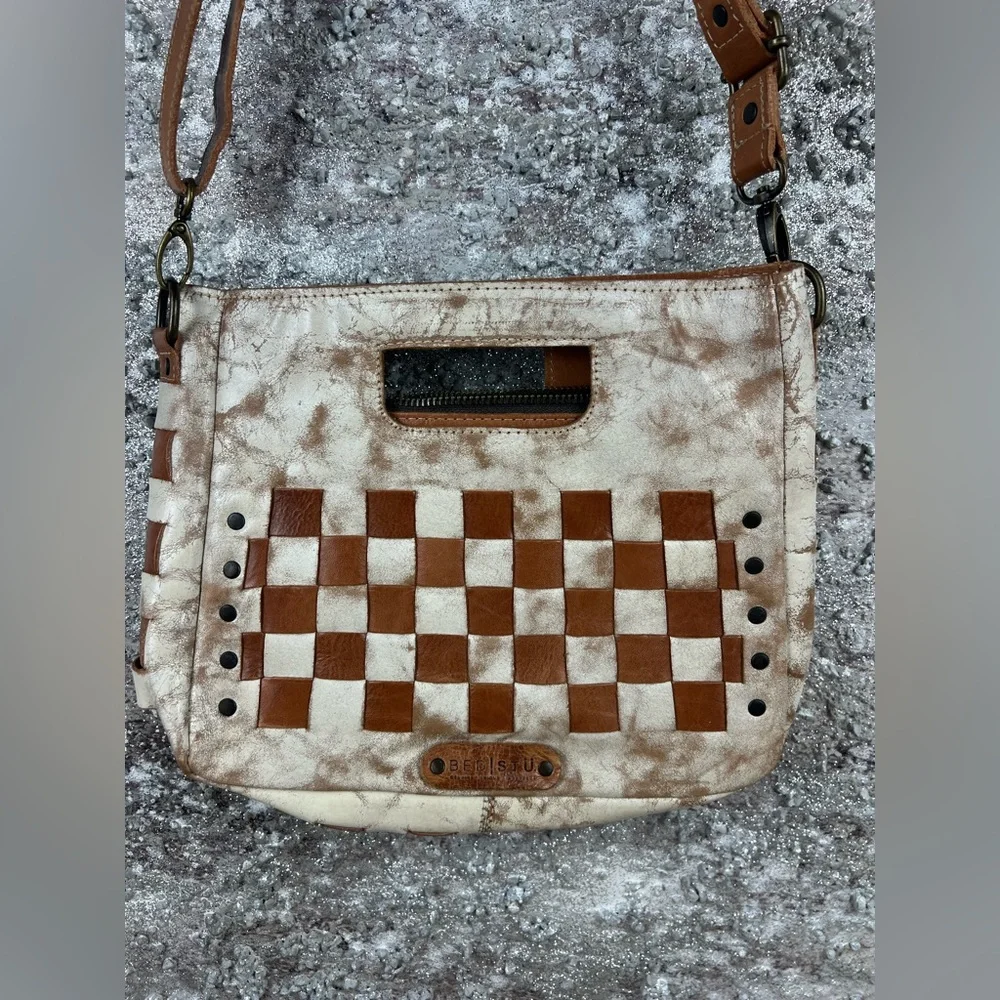 547 BedStu KEIKI  Checkered Crossbody Bag -  Women’s Shoulder Bag - Picture 2 of 10